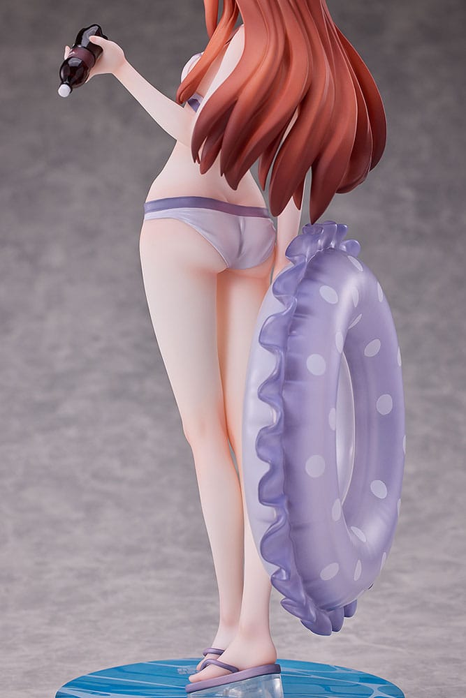 Steins Gate Estatua PVC 1/7 Kurisu Makise: Swimsuit Ver. 24 cm