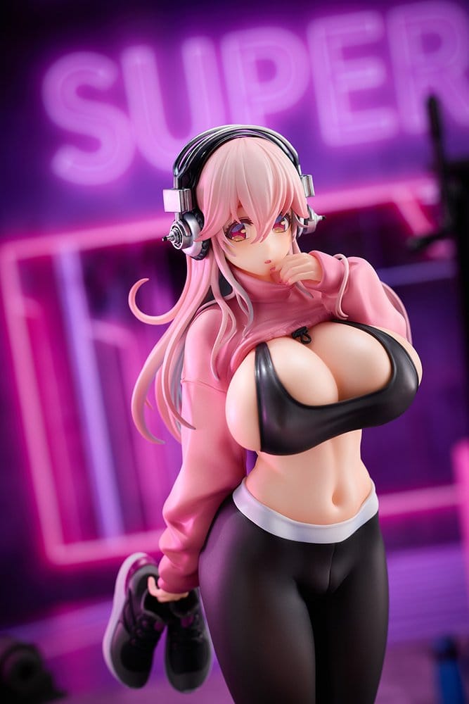 Super Sonico Figura PVC 1/6 Exercise Ver. 27 cm