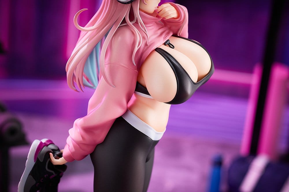 Super Sonico Figura PVC 1/6 Exercise Ver. 27 cm