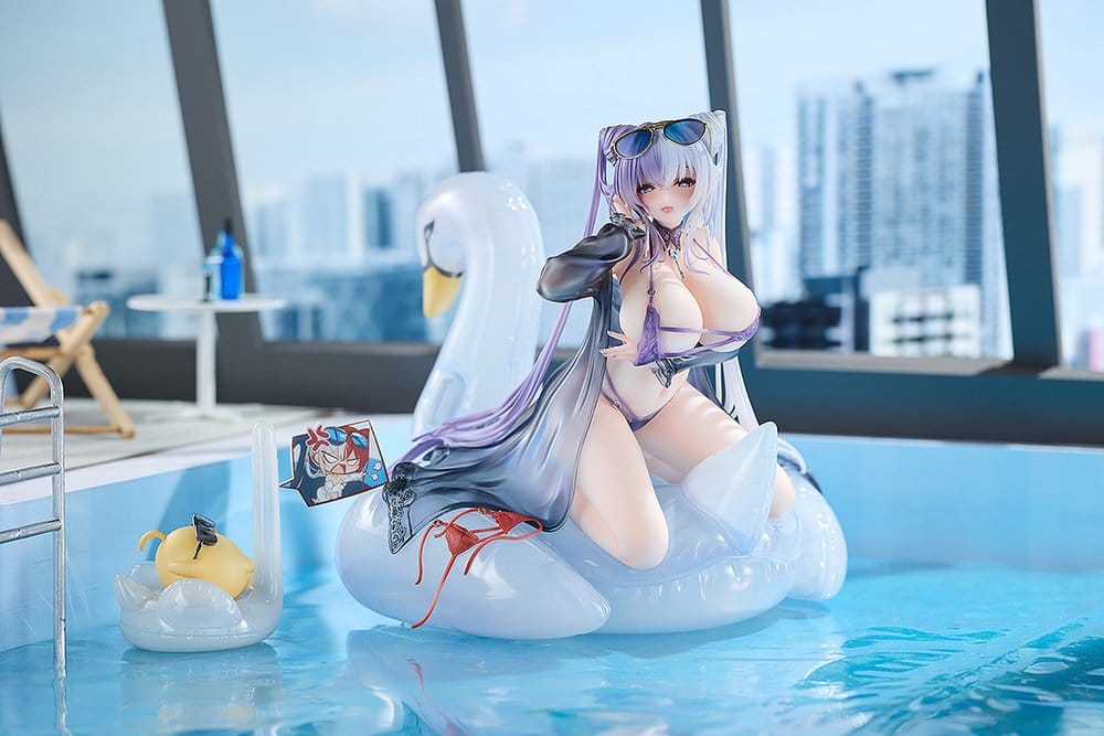Azur Lane Figura PVC 1/7 Ying Swei Blue Waves, Limpid Summer Ver. 18 cm
