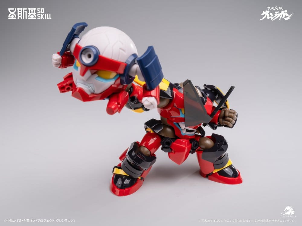 Gurren Lagann Chibi Kit de Modelismo Chibi-style Super Articulated 13 cm