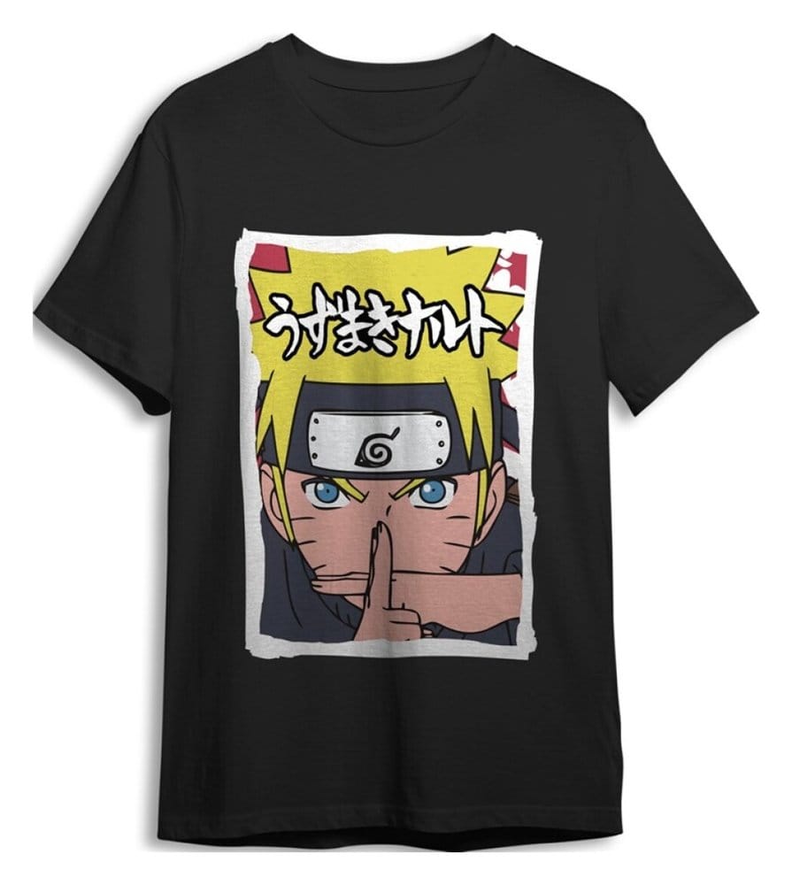 Naruto Shippuden Camiseta X Black Talla XXL Frikytopia