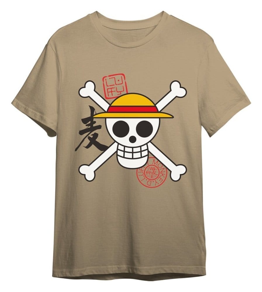 One Piece Camiseta Skull Sand Talla XXL Frikytopia