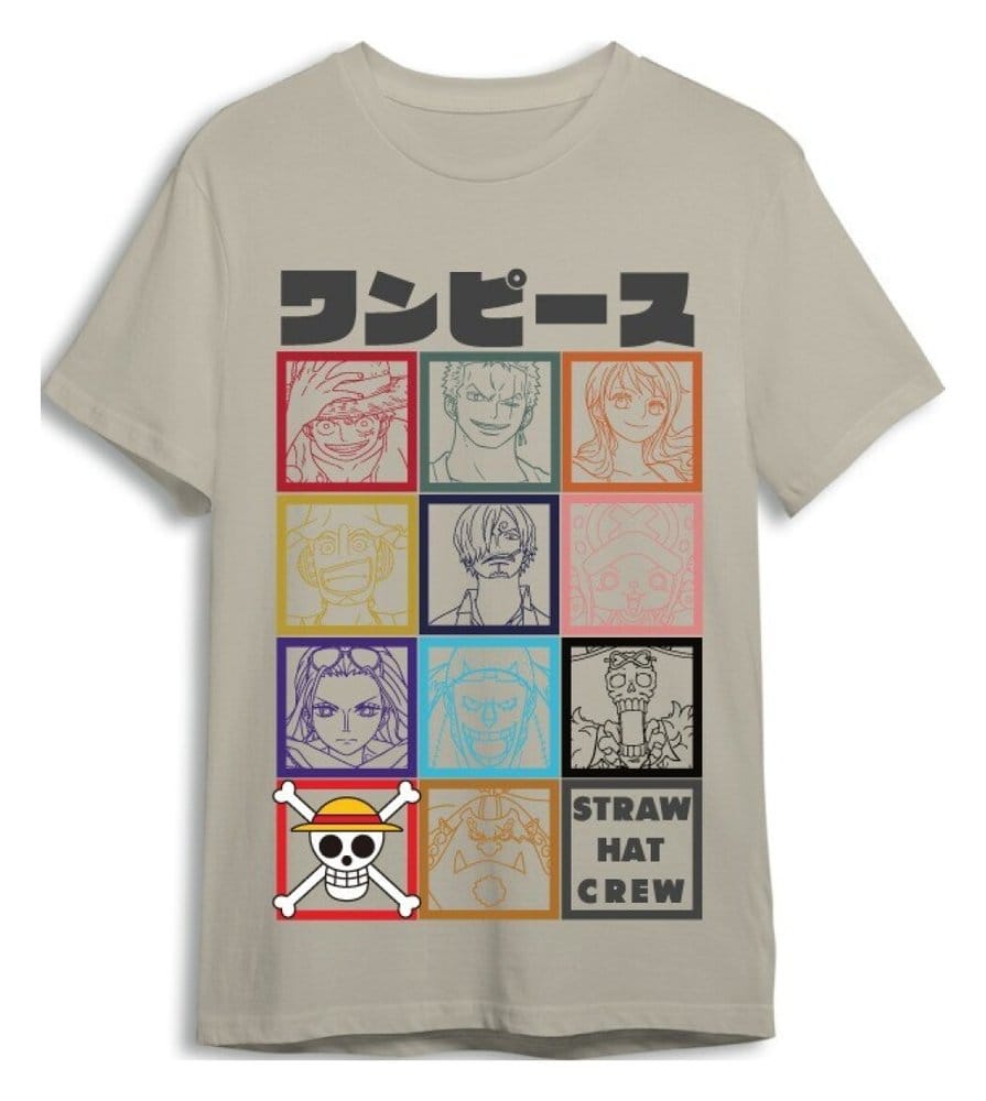 Camiseta Straw Hat Crew One Piece adulto