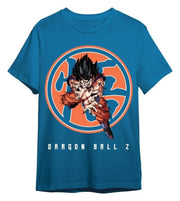 Dragon Ball Z Camiseta Goku Azul Marino Talla XXL
