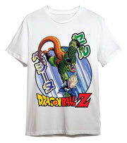 Dragon Ball Z Camiseta Vegeta / Cell Blanco Talla S