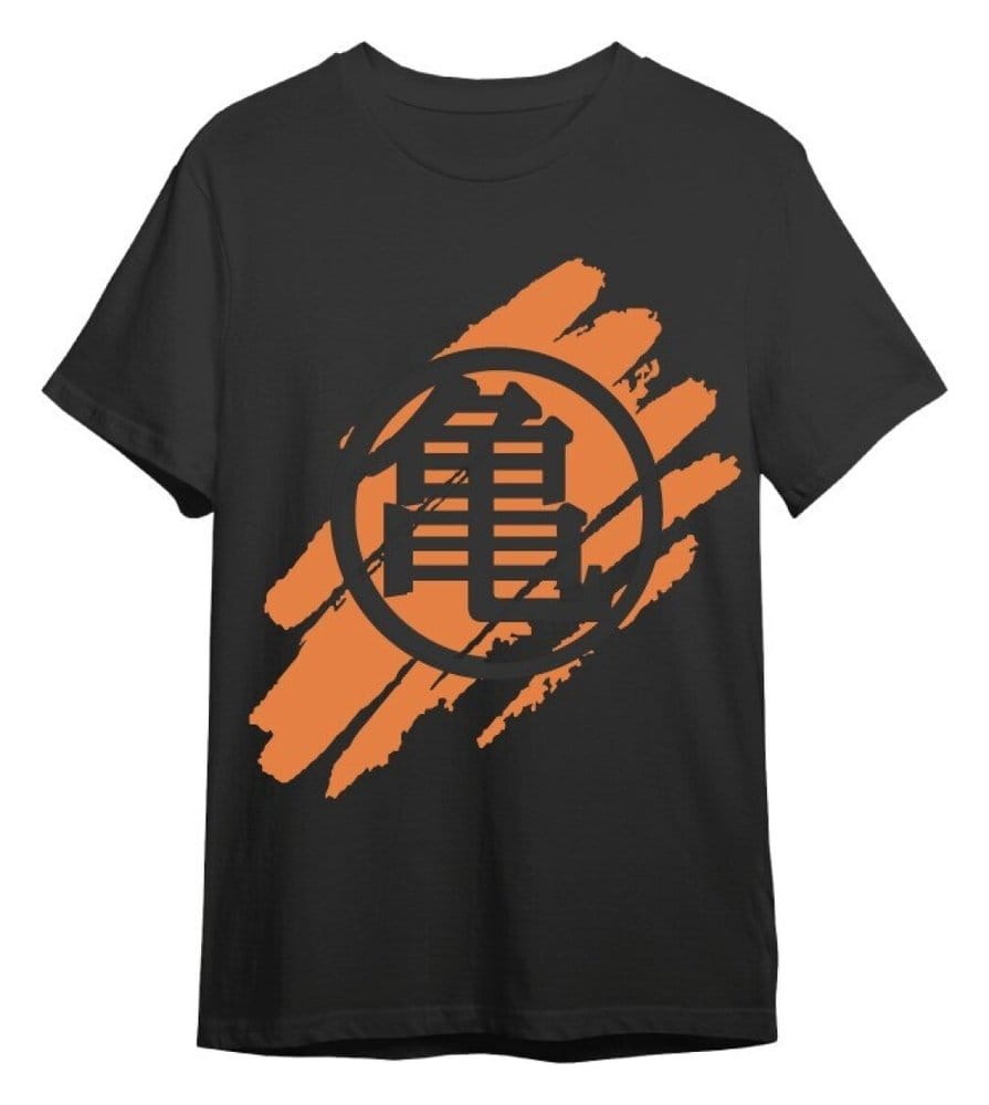 Dragon Ball Camiseta Logo Kame Negro Talla L Frikytopia