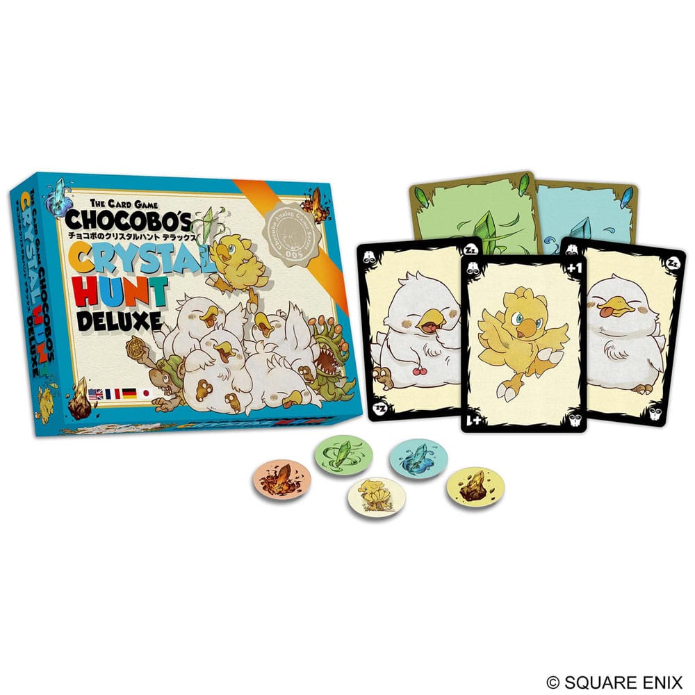 Final Fantasy Juego de cartas Chocobo's Crystal Hunt