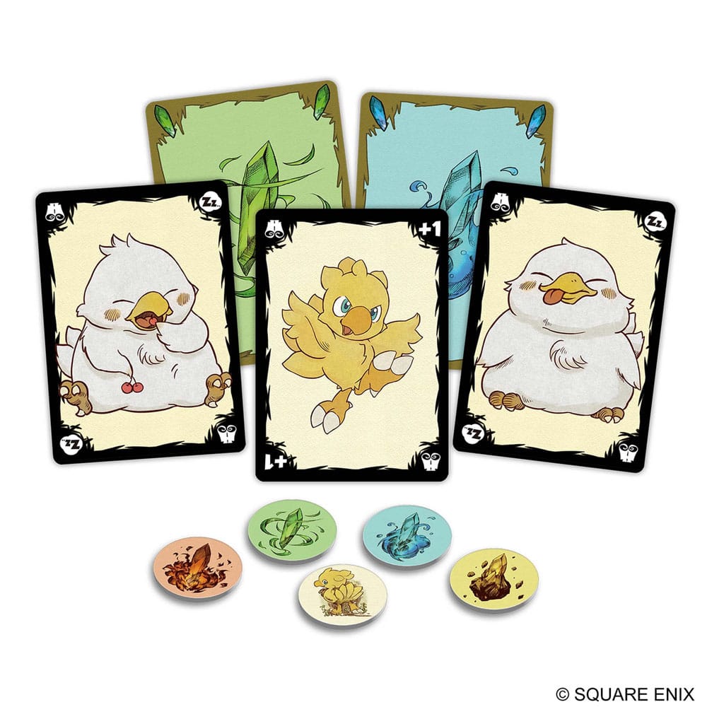 Final Fantasy Juego de cartas Chocobo's Crystal Hunt