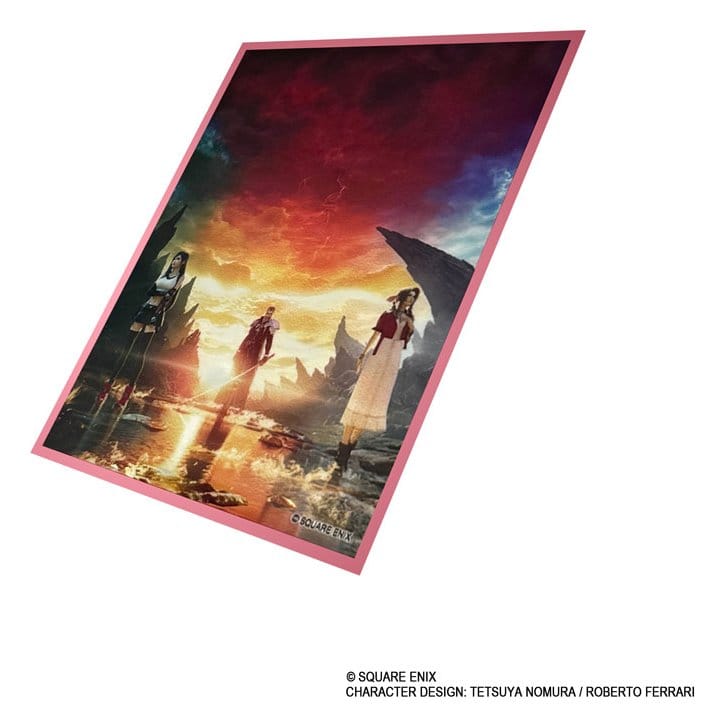 Final Fantasy VII Rebirth Fundas Cartas Premium Key Art (100)