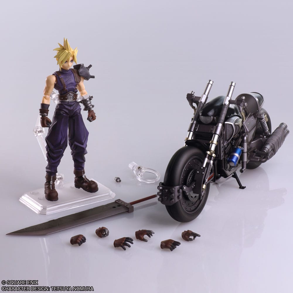 FF 7 CLOUD & HARDY DAYTONA BRING ARTS AF
