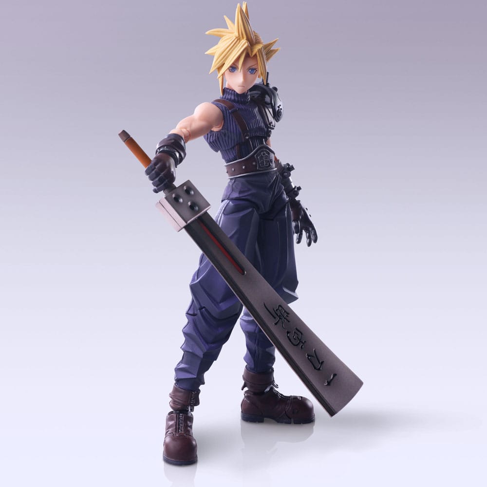 FINAL FANTASY 7 CLOUD STRIFE HARDEDGE BRING ARTS AF