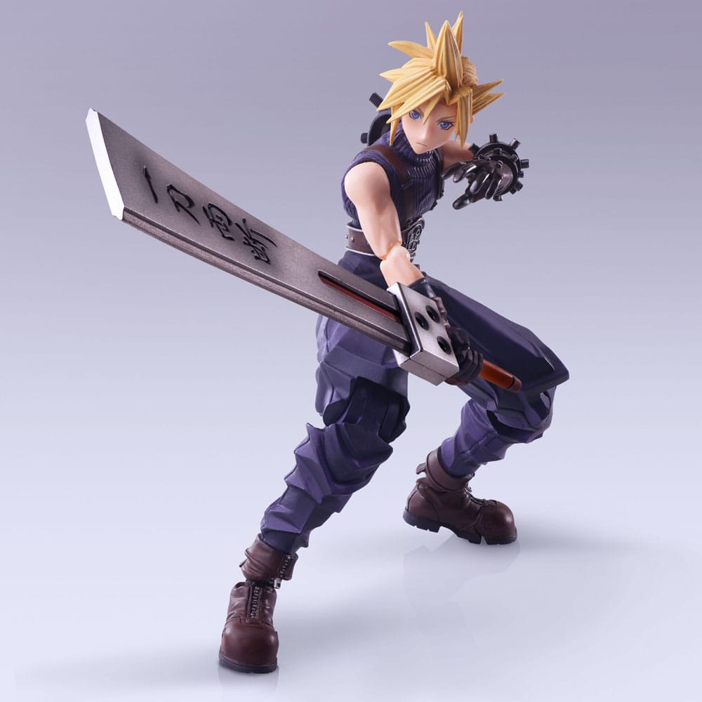 FINAL FANTASY 7 CLOUD STRIFE HARDEDGE BRING ARTS AF