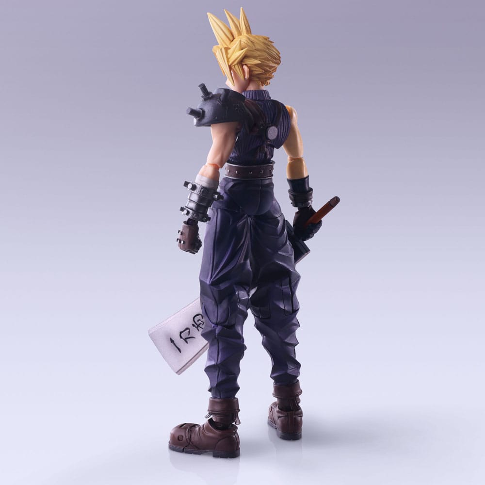 FINAL FANTASY 7 CLOUD STRIFE HARDEDGE BRING ARTS AF