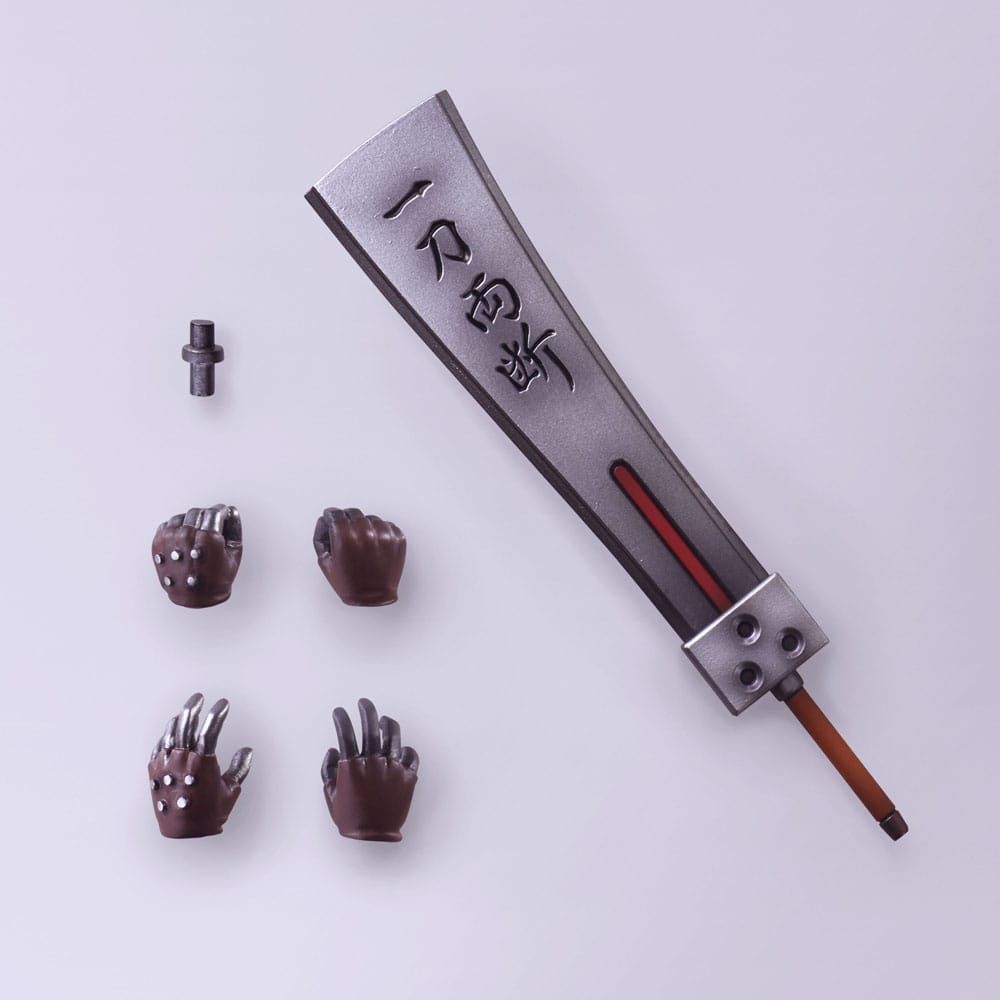 FINAL FANTASY 7 CLOUD STRIFE HARDEDGE BRING ARTS AF