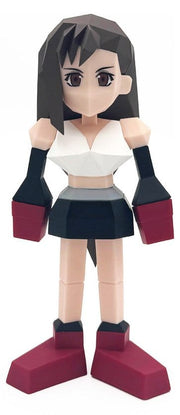 Final Fantasy VII Polygon Figura Vinyl Tifa Lockhart 14 cm