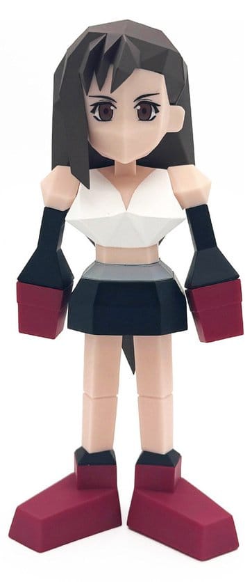 Final Fantasy VII Polygon Figura Vinyl Tifa Lockhart 14 cm