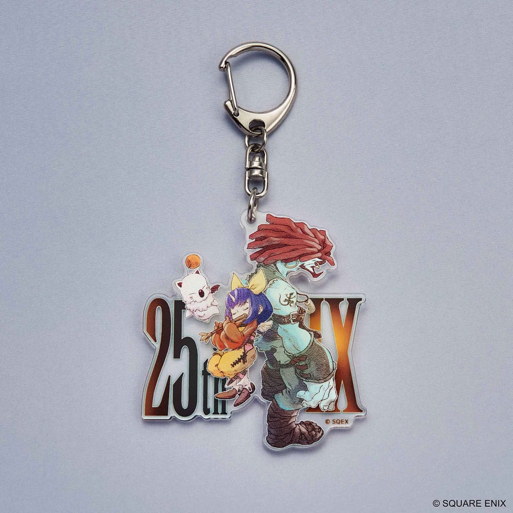 Final Fantasy IX Llavero acrílico 25th Anniversary Eiko y Amarant Frikytopia