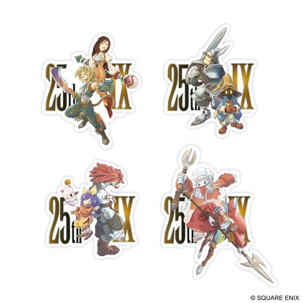 Final Fantasy IX Pegatina 25th Anniversary Frikytopia
