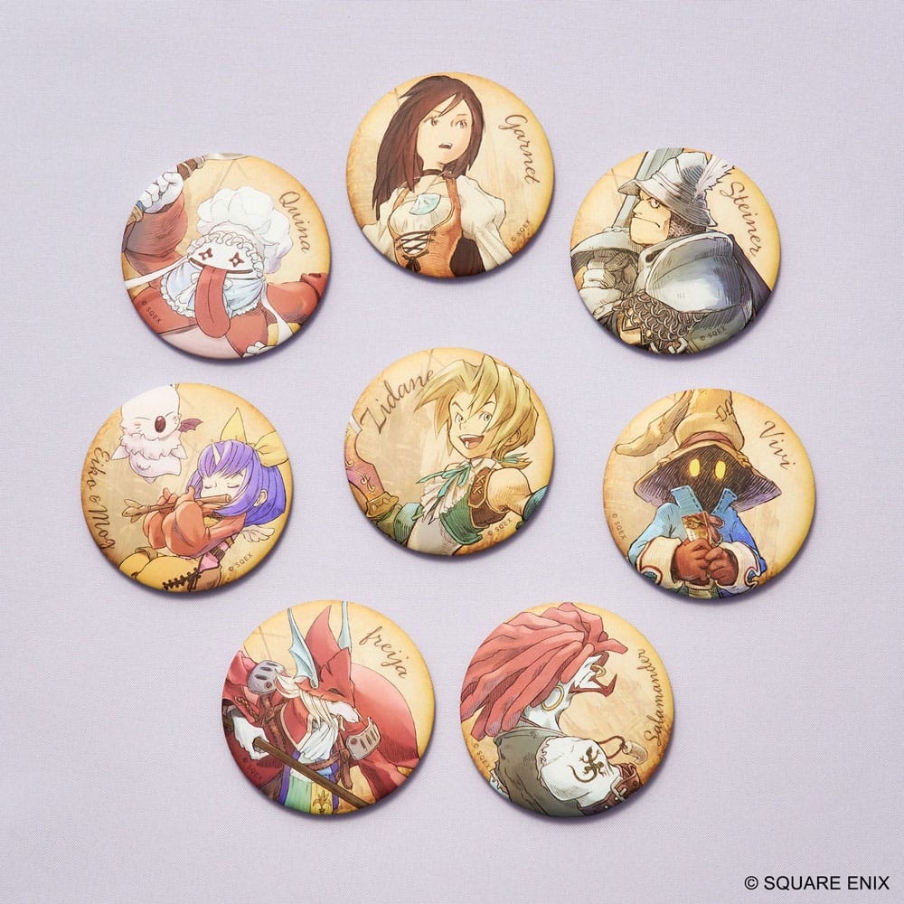 Final Fantasy IX Imáns 25th Anniversary Expositor (8)