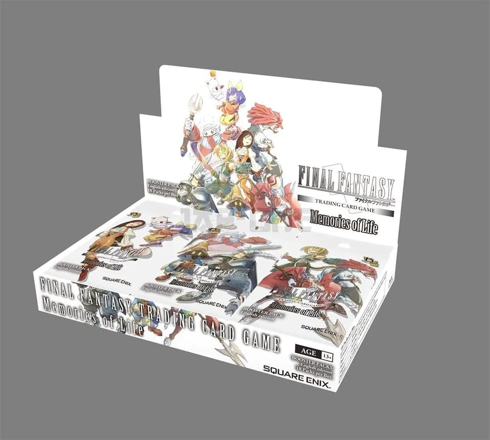 Final Fantasy Juego de Cartas Coleccionables Memories of Life Box *Edición Española*