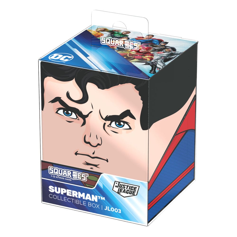 Caja de mazo squaroes dc justice league superman