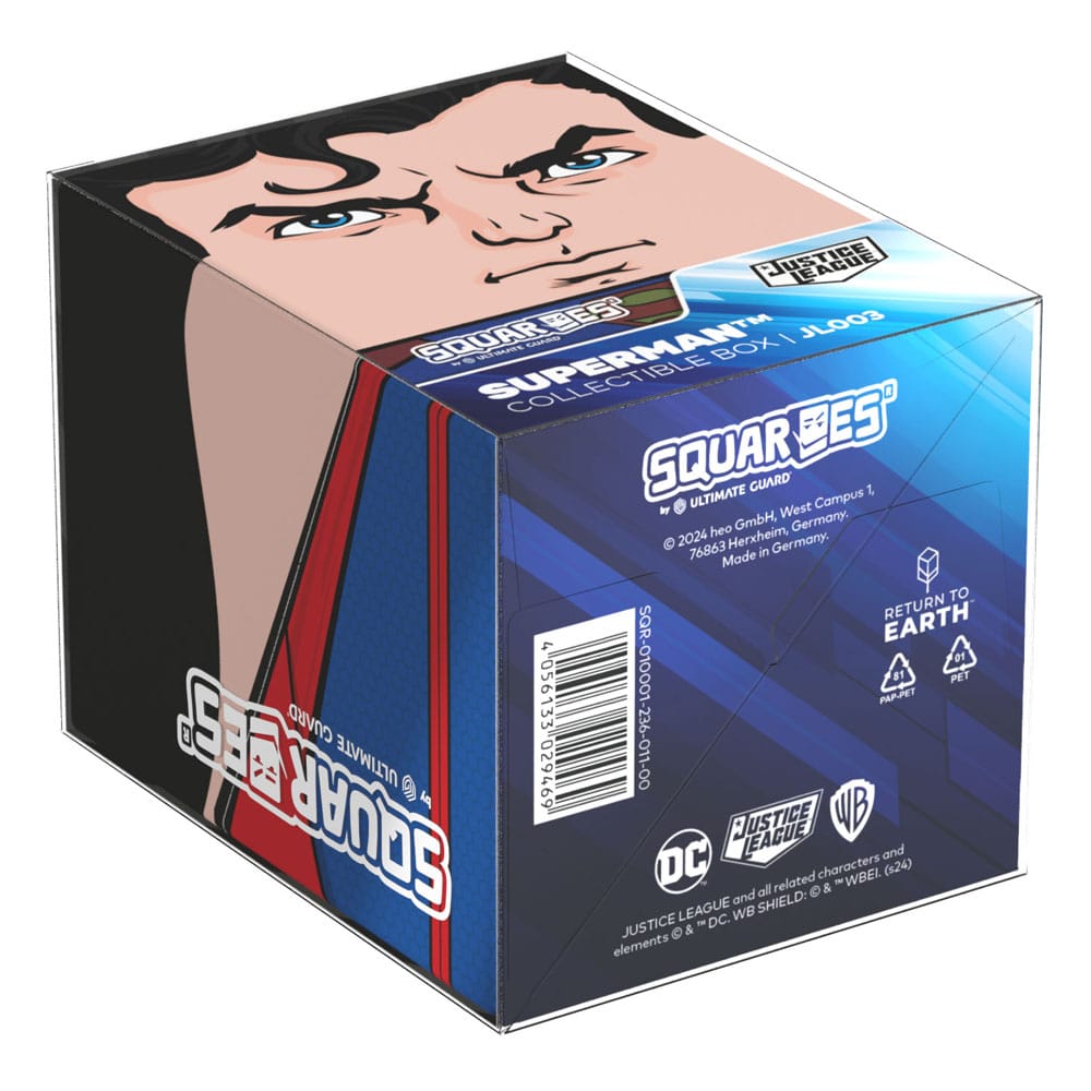 Caja de mazo squaroes dc justice league superman