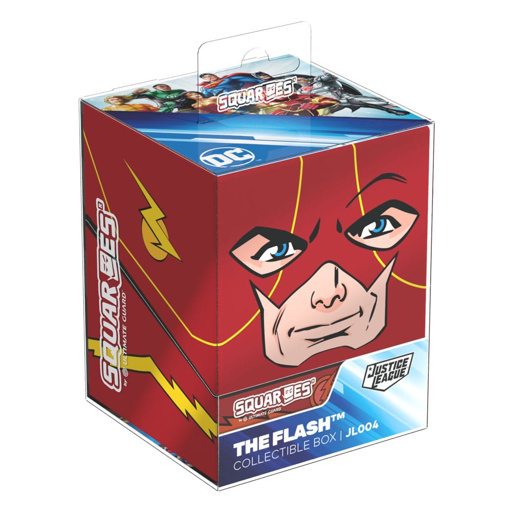 Caja de mazo squaroes dc justice league the flash