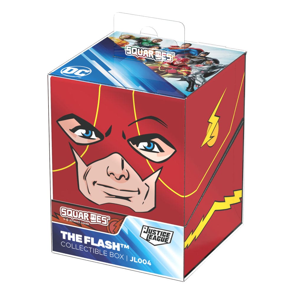 Caja de mazo squaroes dc justice league the flash