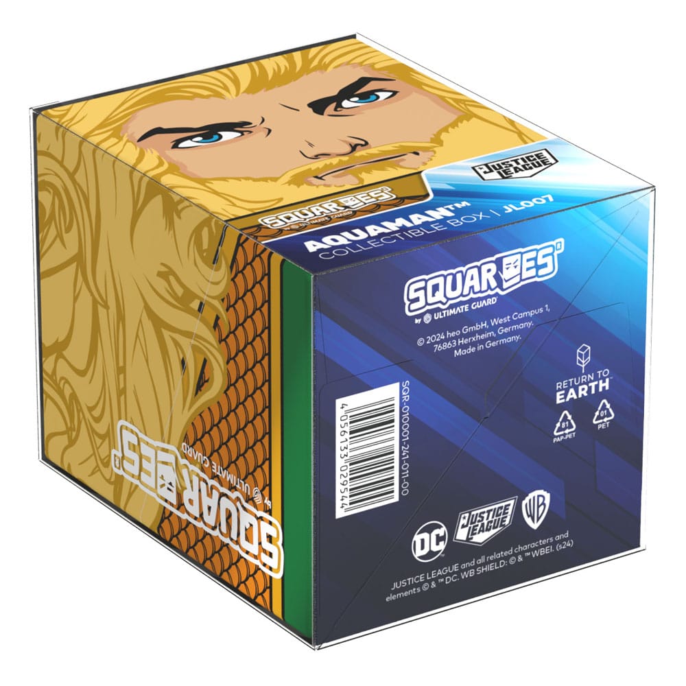 Caja de mazo squaroes dc justice league aquaman