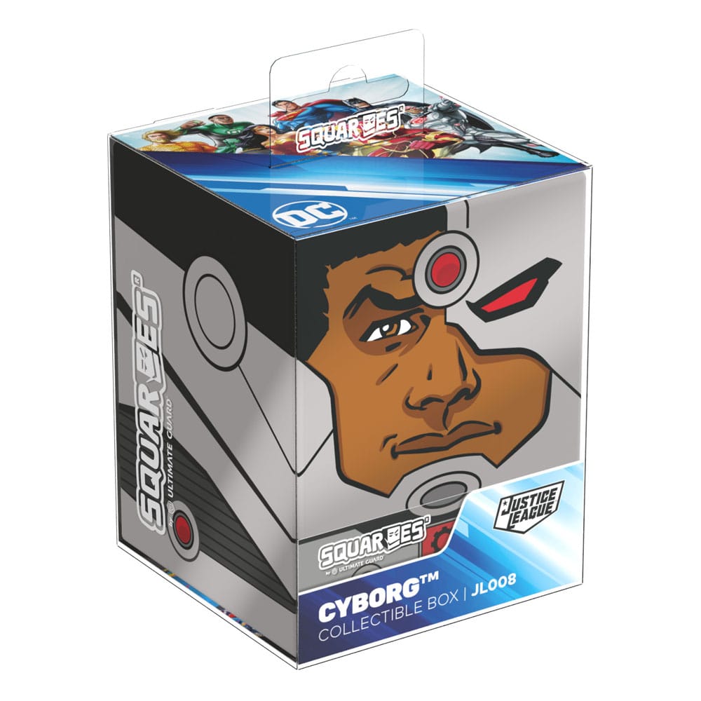 Caja de mazo squaroes dc justice league cyborg