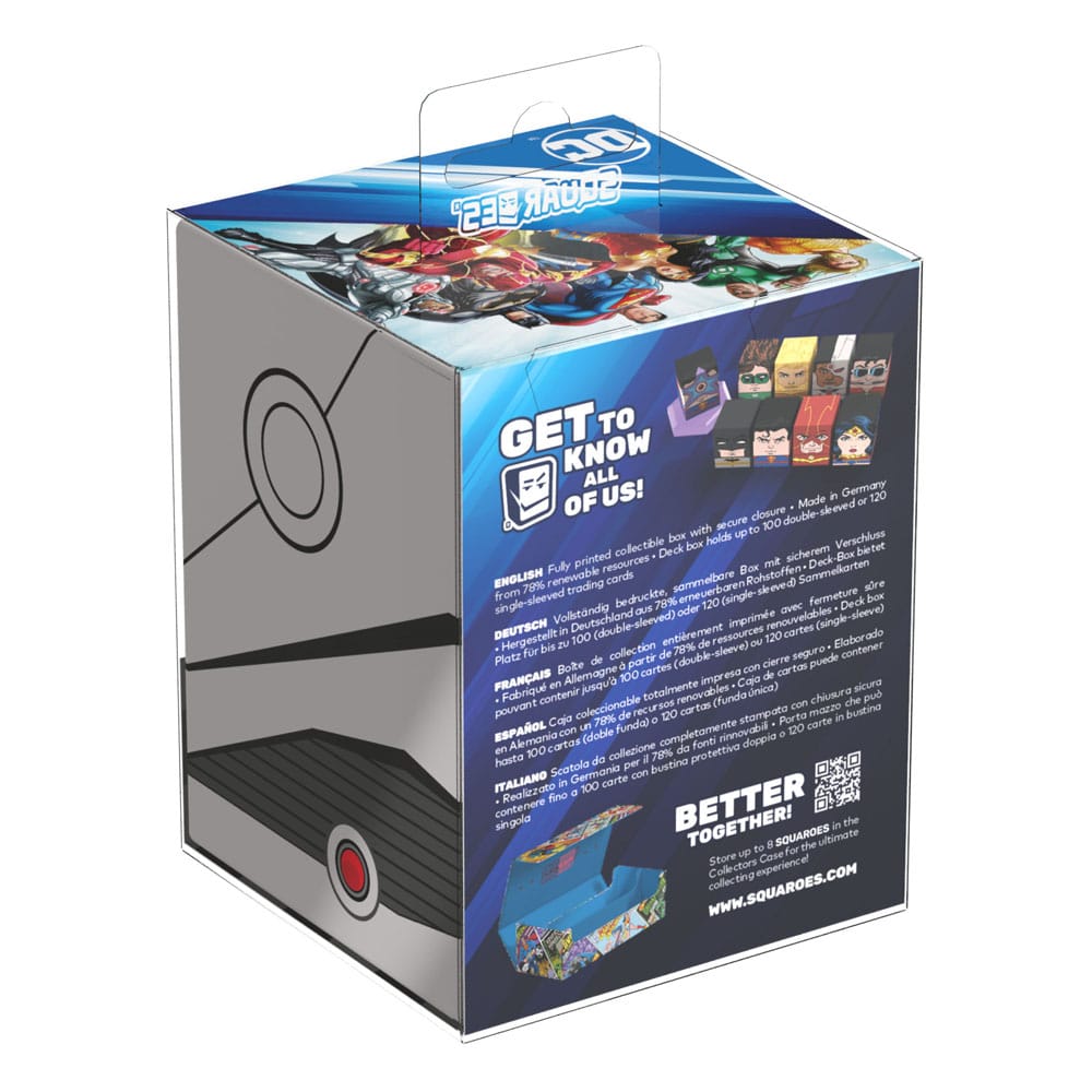 Caja de mazo squaroes dc justice league cyborg