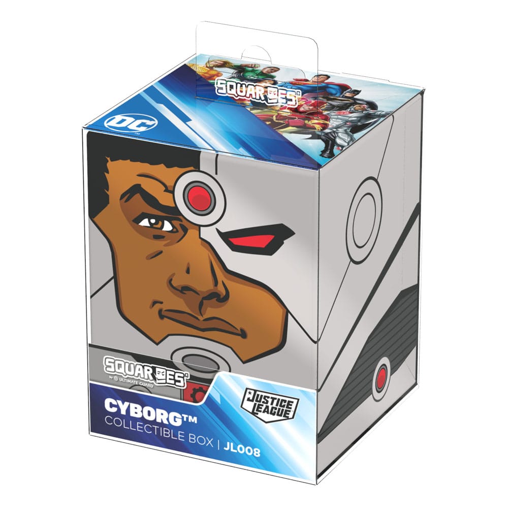 Caja de mazo squaroes dc justice league cyborg
