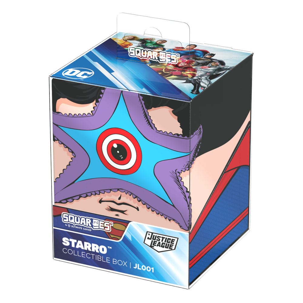 Caja de mazo squaroes dc justice league starro