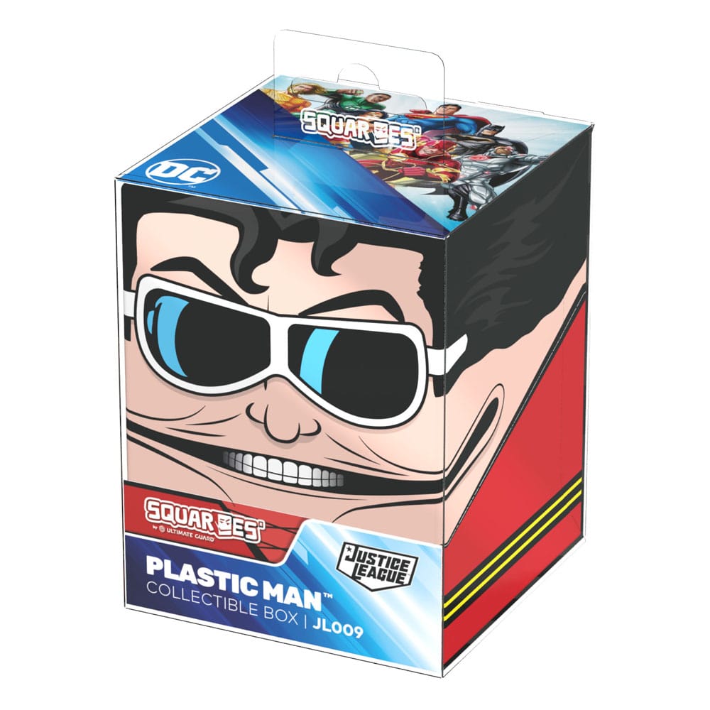 Caja de mazo squaroes dc justice league plastic man
