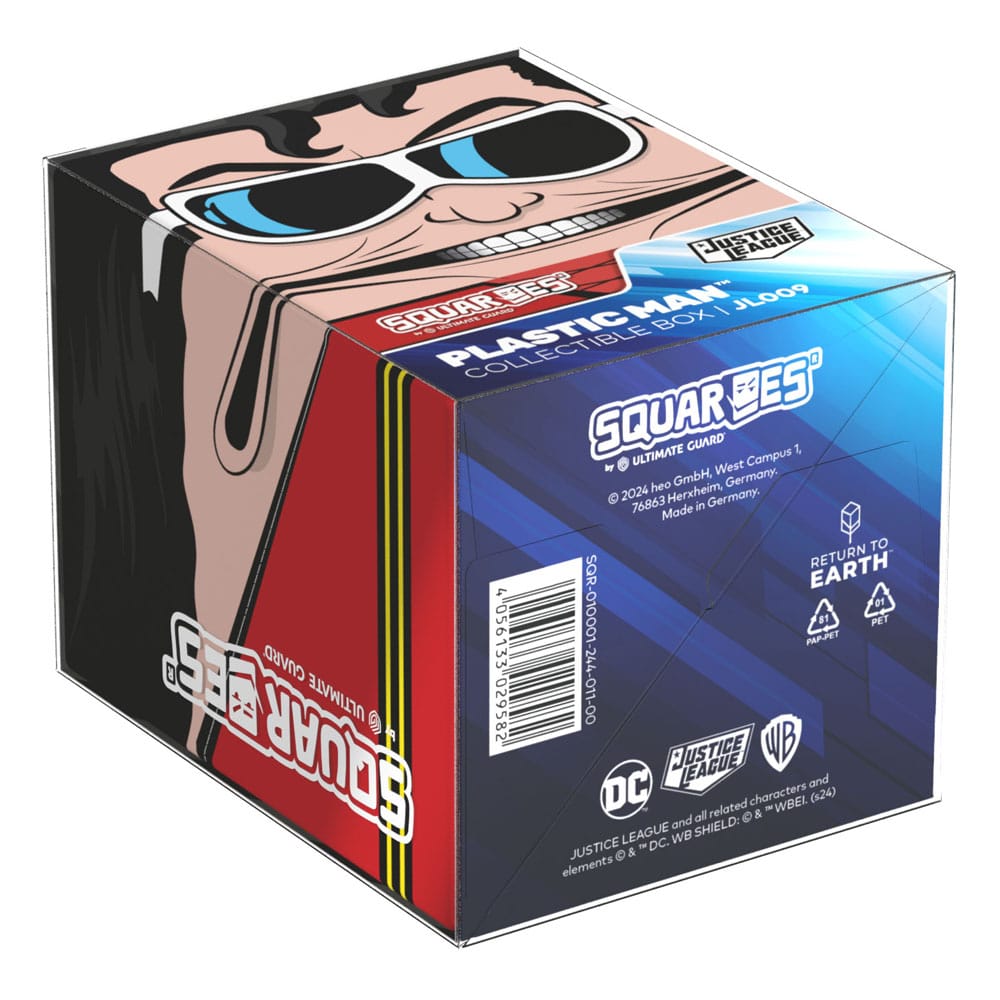 Caja de mazo squaroes dc justice league plastic man