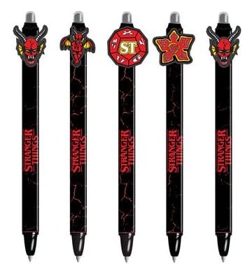 Stranger Things Bolígrafo de gel borrable Hellfire Club Expositor (30) Frikytopia