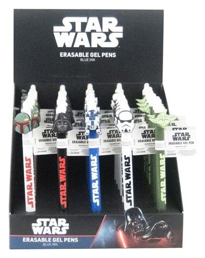 Star Wars Bolígrafo de gel borrable Characters Expositor (30)