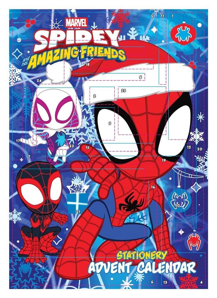 Spider-Man Calendario de Adviento Spidey and Friends (2027) Expositor (8)