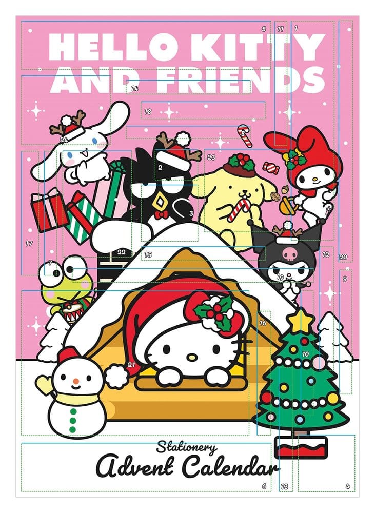Sanrio (2027) Calendario de Adviento Hello Kitty & Friends Expositor (8) Frikytopia