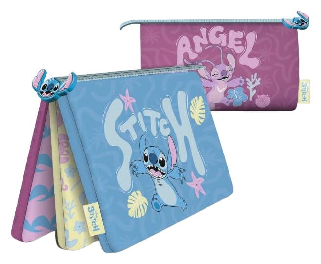 Lilo & Stitch Estuche con Múltiples Bolsillos In The Sun Expositor (6)