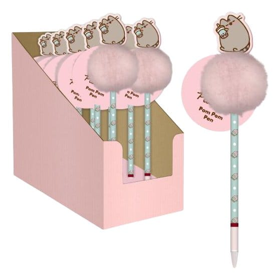 Pusheen Bolígrafo Pompón Sips Expositor (9)