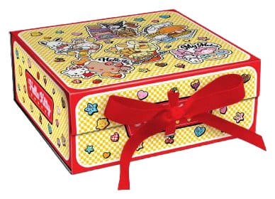 Hello Kitty and Friends Caja de Almacenamiento de Tarjetas American Diner Version Frikytopia