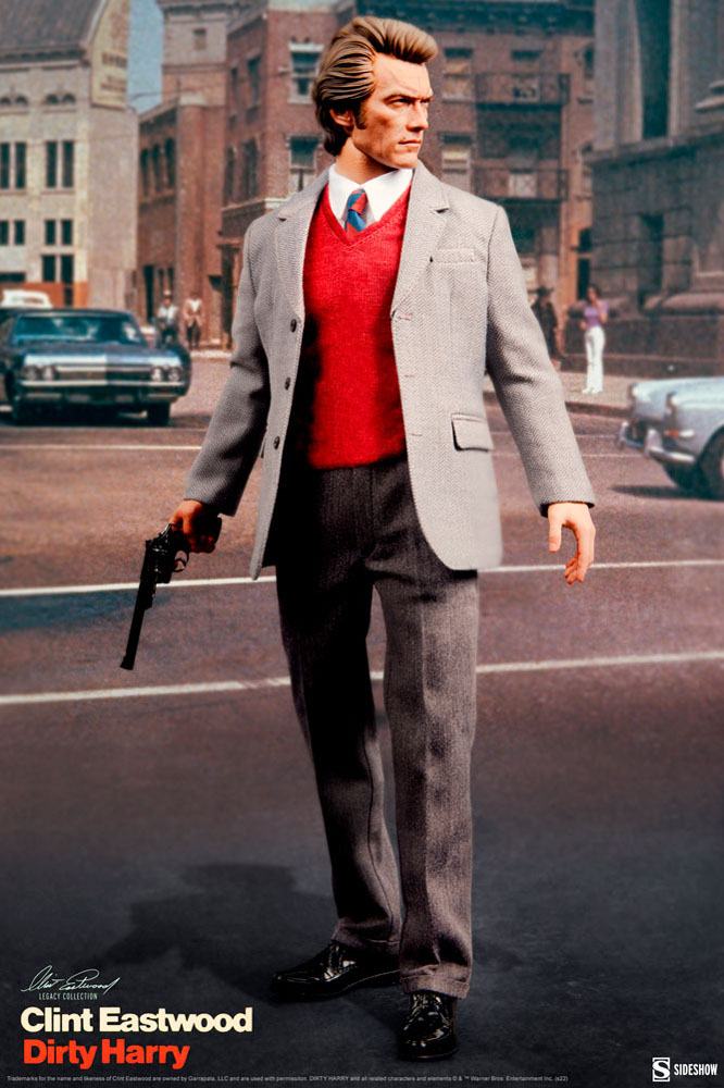 Harry el Sucio Figura 1/6 Clint Eastwood Legacy Collection Harry Callahan 30 cm