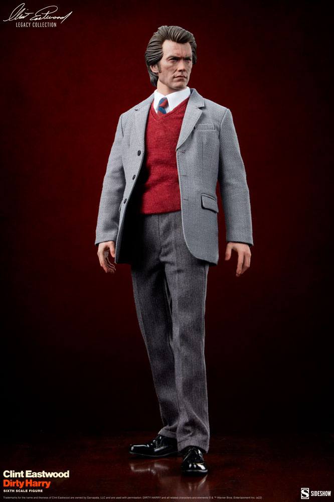 Harry el Sucio Figura 1/6 Clint Eastwood Legacy Collection Harry Callahan 30 cm