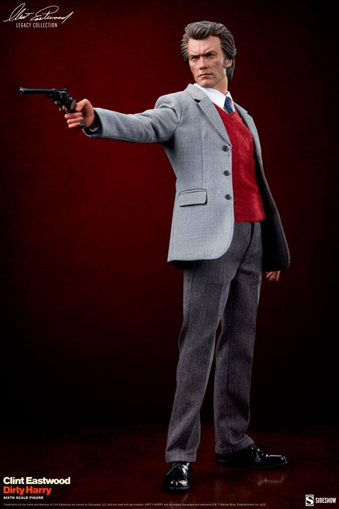 Harry el Sucio Figura 1/6 Clint Eastwood Legacy Collection Harry Callahan 30 cm