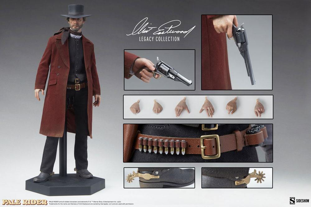 El jinete pálido Figura 1/6 Clint Eastwood Legacy Collection The Preacher 30 cm