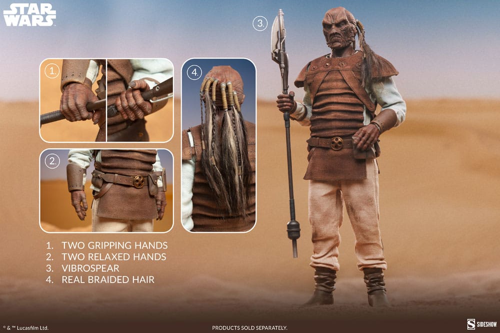 Star Wars: Episodio VI - El retorno del Jedi 1/6  Pagetti Rook 32 cm
