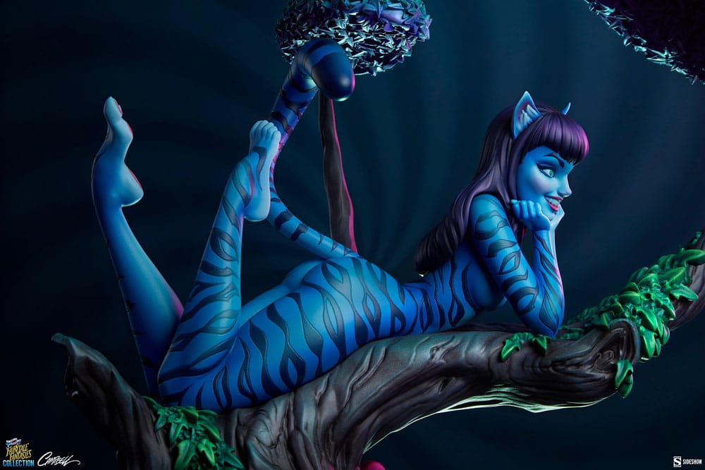 Fairytale Fantasies Collection Estatua Lady Cheshire Cat 63 cm