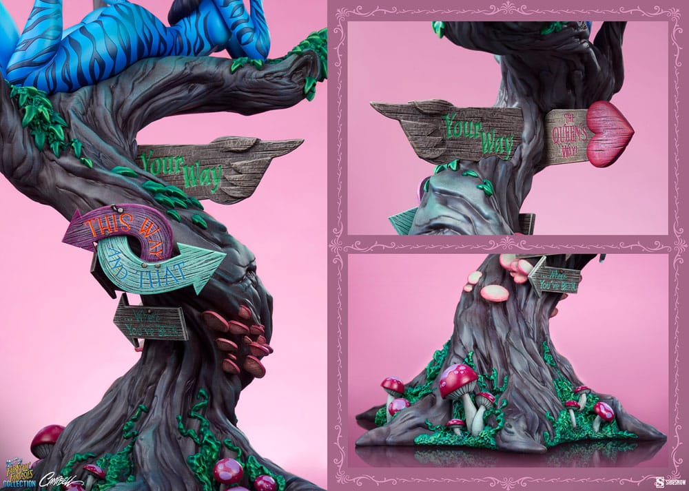 Fairytale Fantasies Collection Estatua Lady Cheshire Cat 63 cm